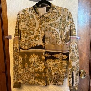 Etro Cotton Paisley Top